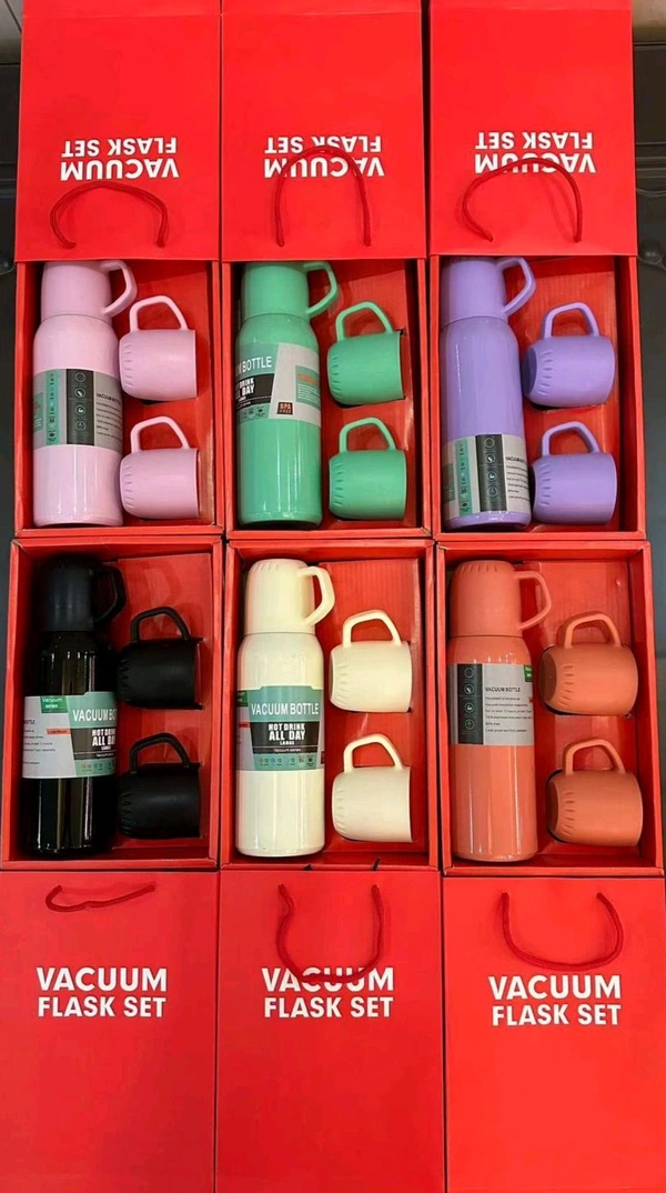 VACUUM  FLASK  SET  (650 ml) 