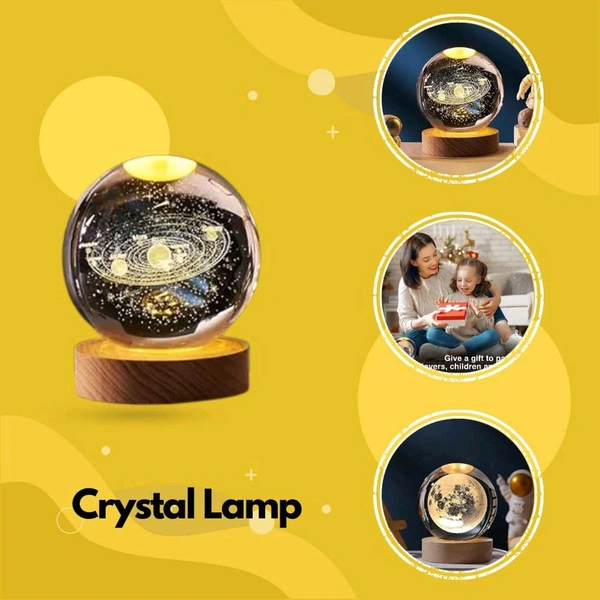 Crystal Ball Lamp Large