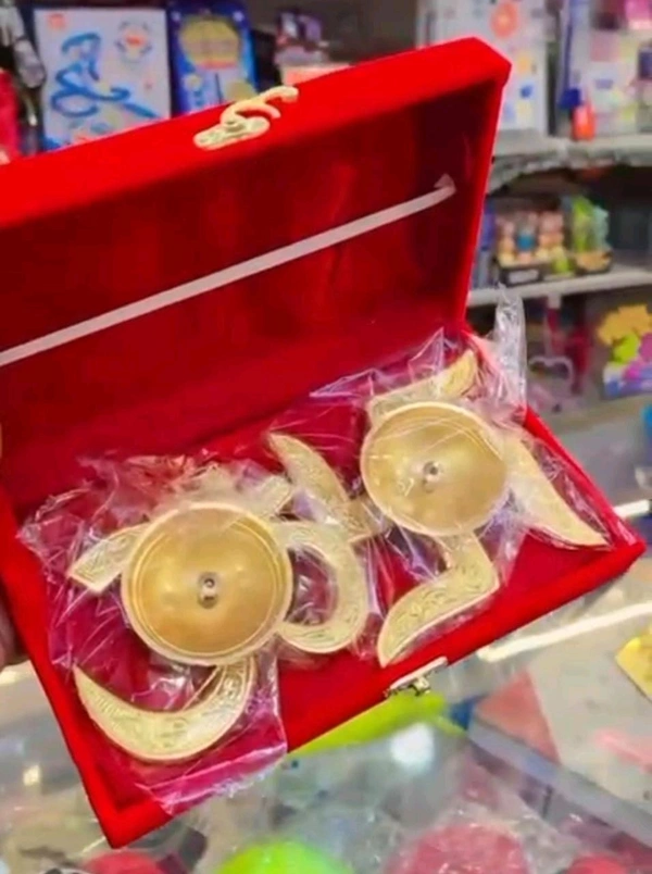 OM & SWASTIK DIYA COMBO SET