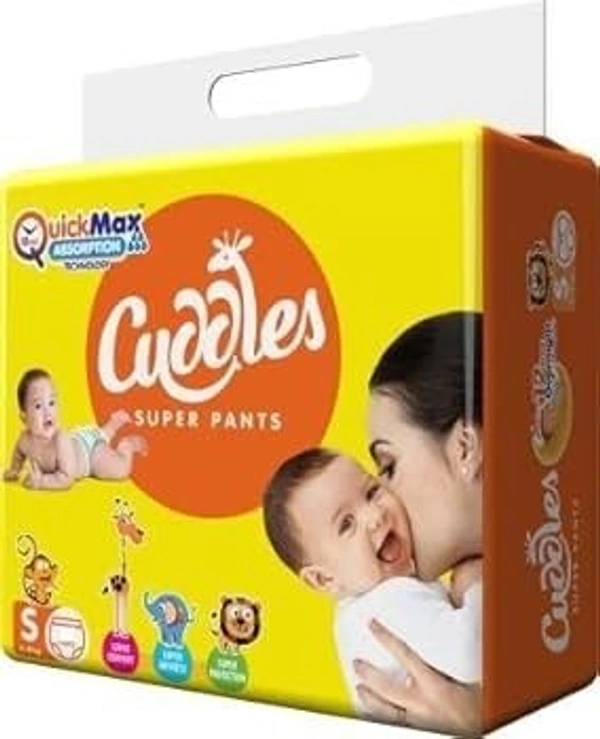 Cuddles - Super Pants Pant Style Diaper (78 Pcs) - S