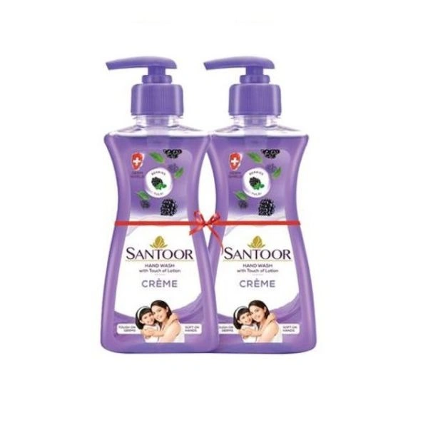 SANTOOR GENTLE HAND WASH CREME BUY 1 GET 1 FREE