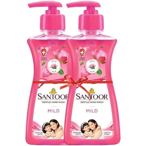SANTOOR GENTLE HAND WASH MILD BUY 1 GET 1 FREE