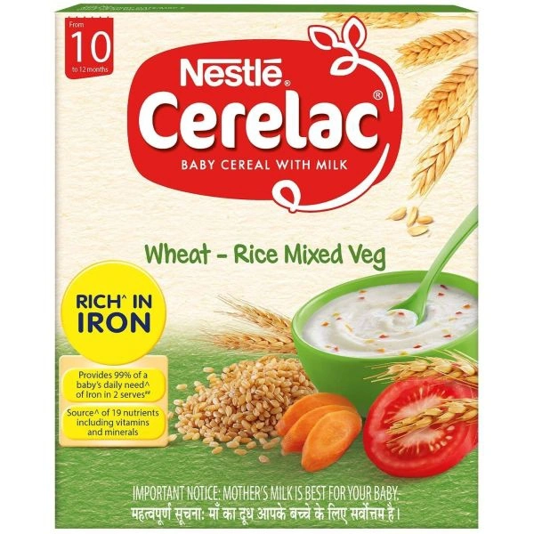 CERELAC RICE MIXED VEG