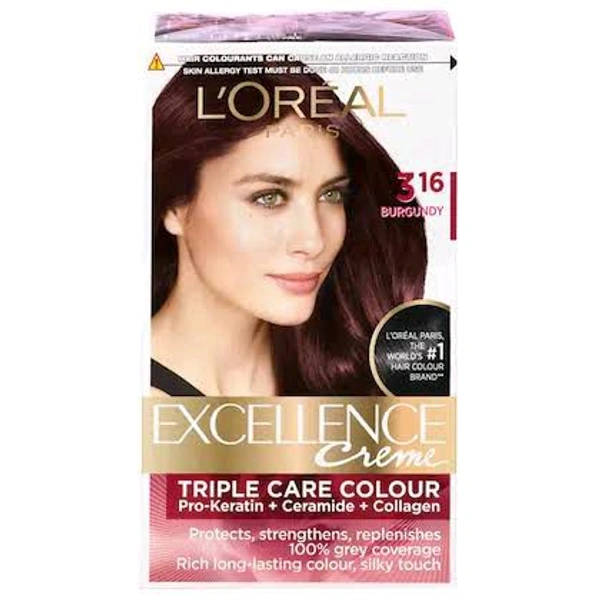 LOREAL COLOUR BURGUNDY 