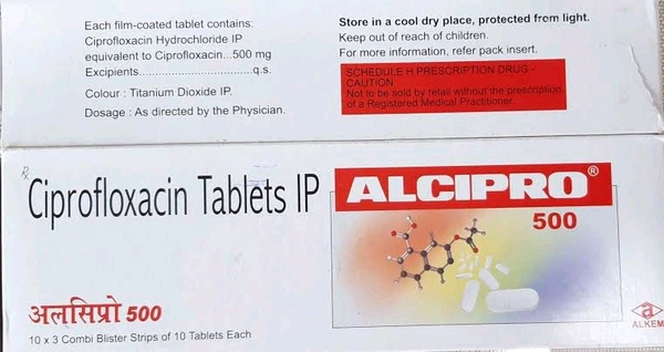 ALCIPRO 500 TABLET 