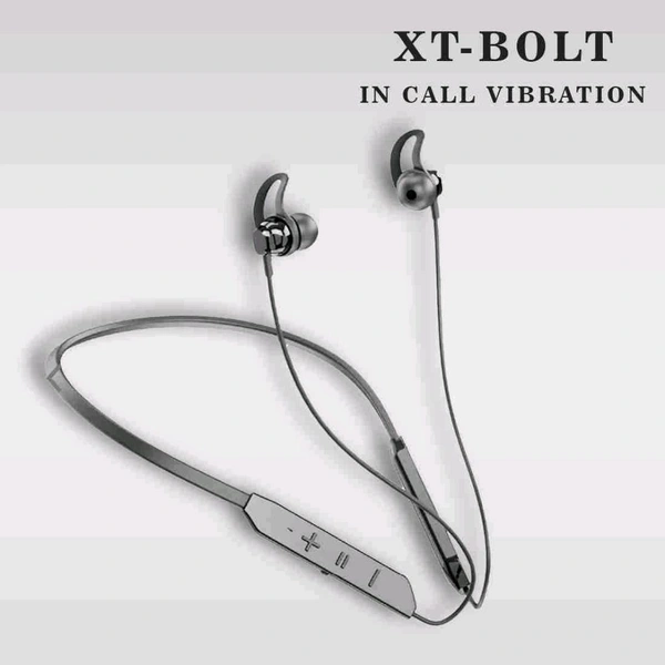Bolt Smart Neckband with Vibration Alert & Mic,24 Hr Playtime,Noise  Cancellation Bluetooth Gaming Headset