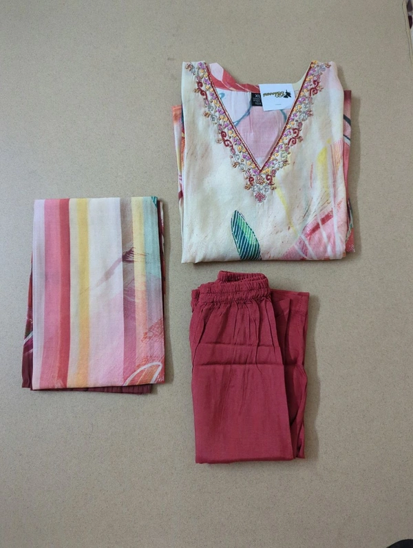 designer digital print suit - 42