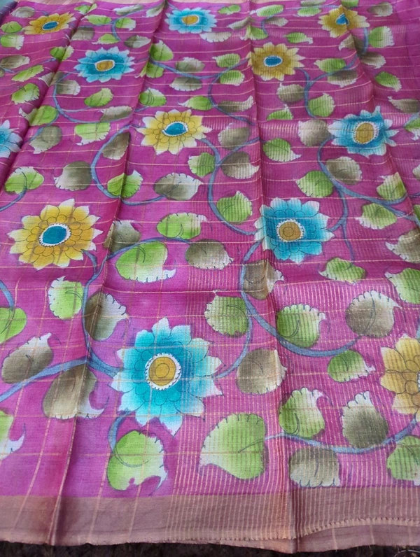 Pure Handloom Tusser  - Dove Gray