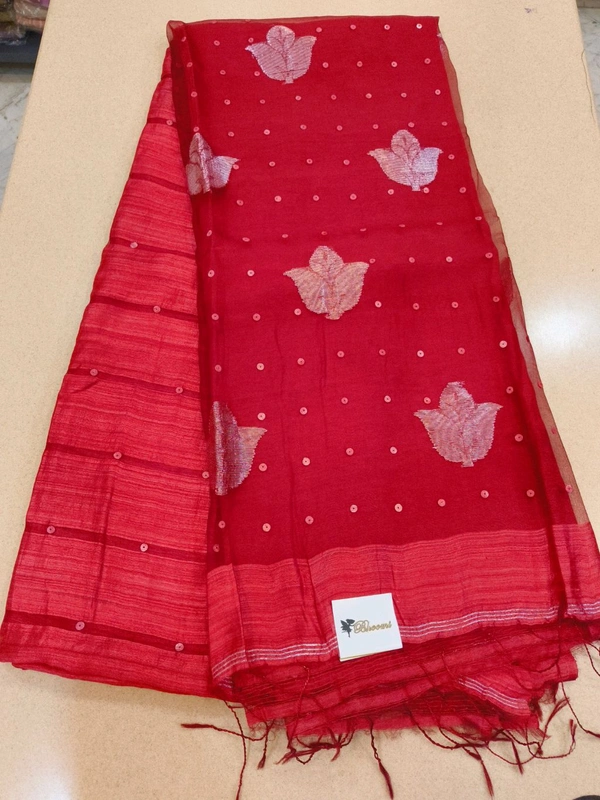 Pure Handloom Matka - Red
