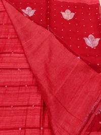 Pure Handloom Matka - Red