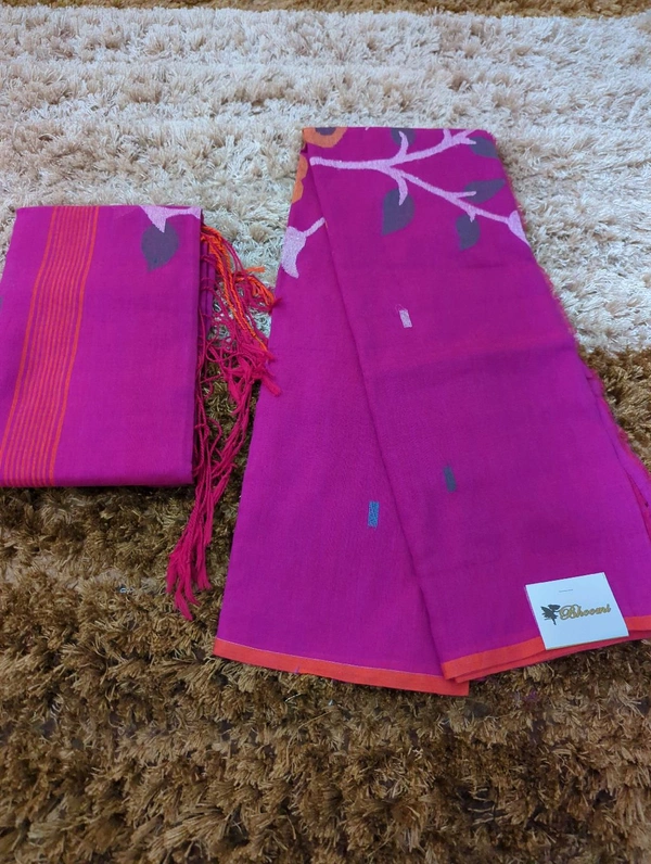 Pure Cotton Jamdhani Suit - pink 16
