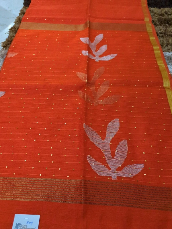 Matka Sequence Jamdhani - orange