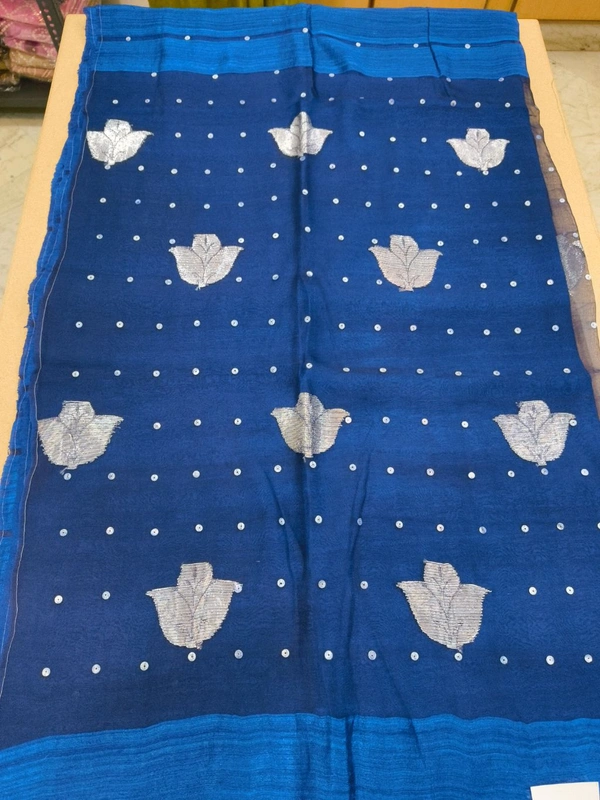 Pure Handloom Matka - Blue