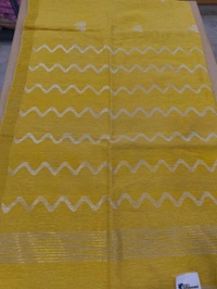 Tissue Lenin Weaving  - Yellow