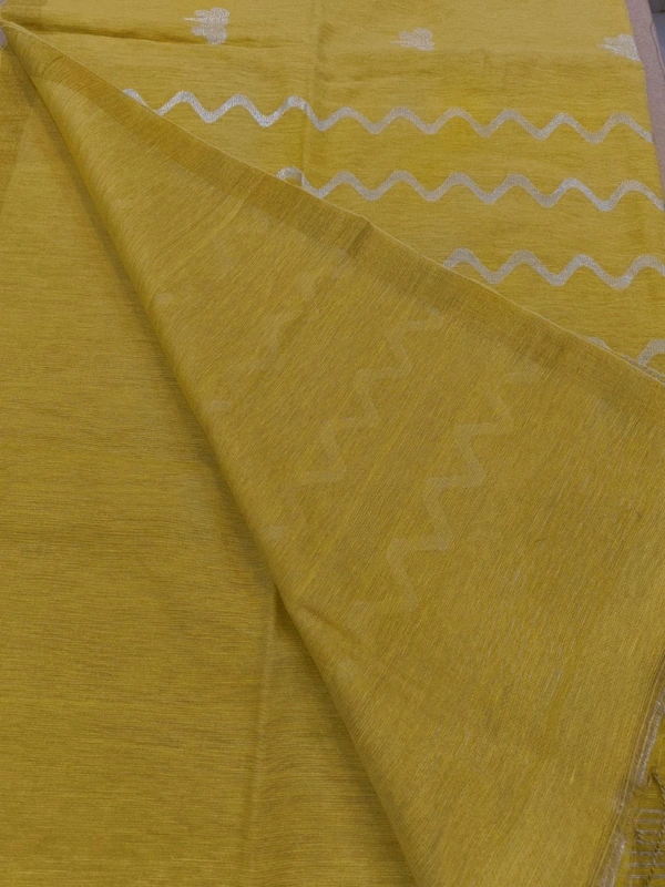 Tissue Lenin Weaving  - Yellow