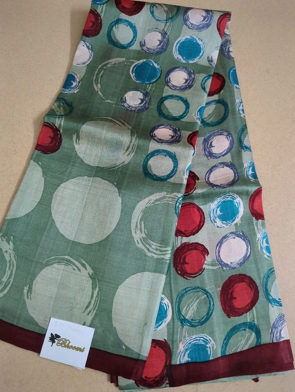 Pure Silk Designer  - Elf Green