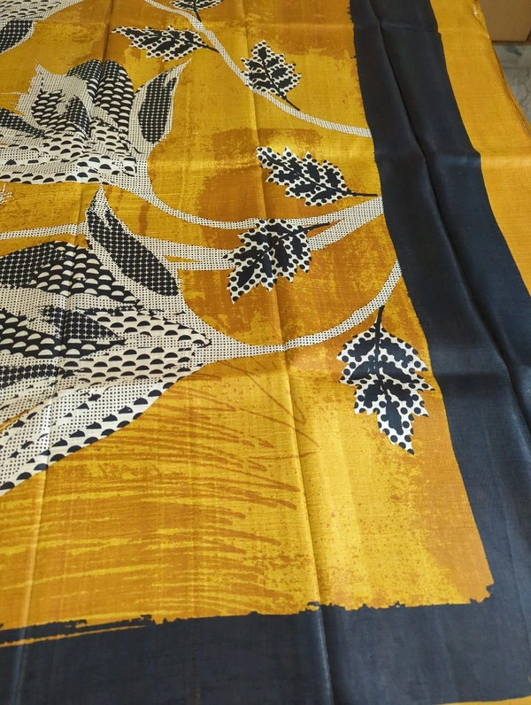 Pure Silk Designer  - Tangerine