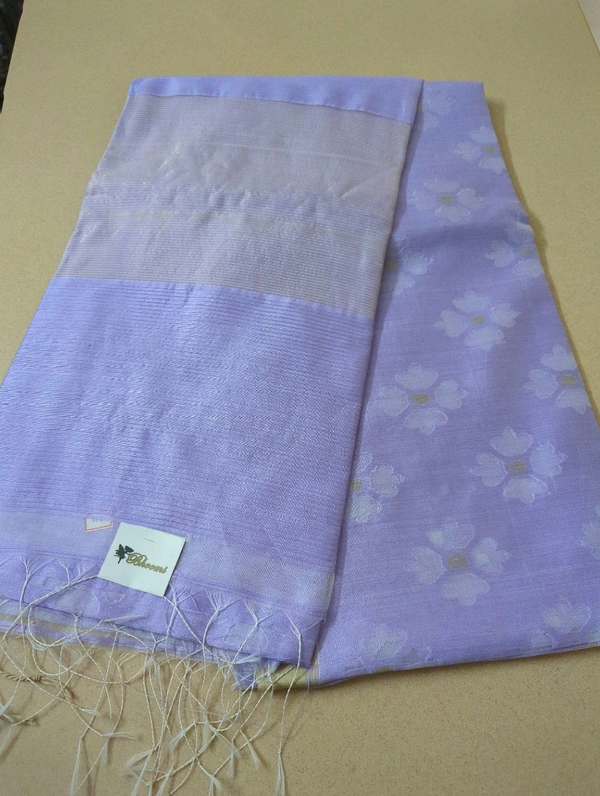 Pure Resham Muslin - Blue Chalk