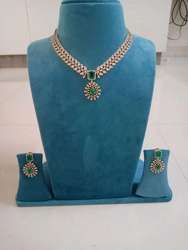 Premium Diamond Replica Neckset 
