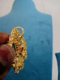 Premium Diamond Replica Pendant With Eartops 