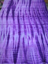 Pure Soft Organza With Maggam Work - Electric Violet