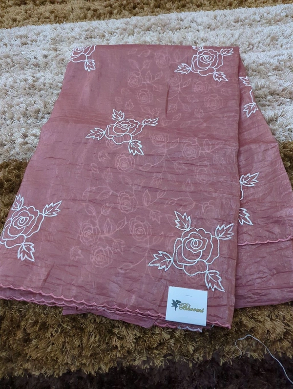 Tusser Crush With Work  - Trendy Pink
