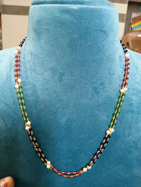 2 Lines Real Manulu And Real Pearls - VZ