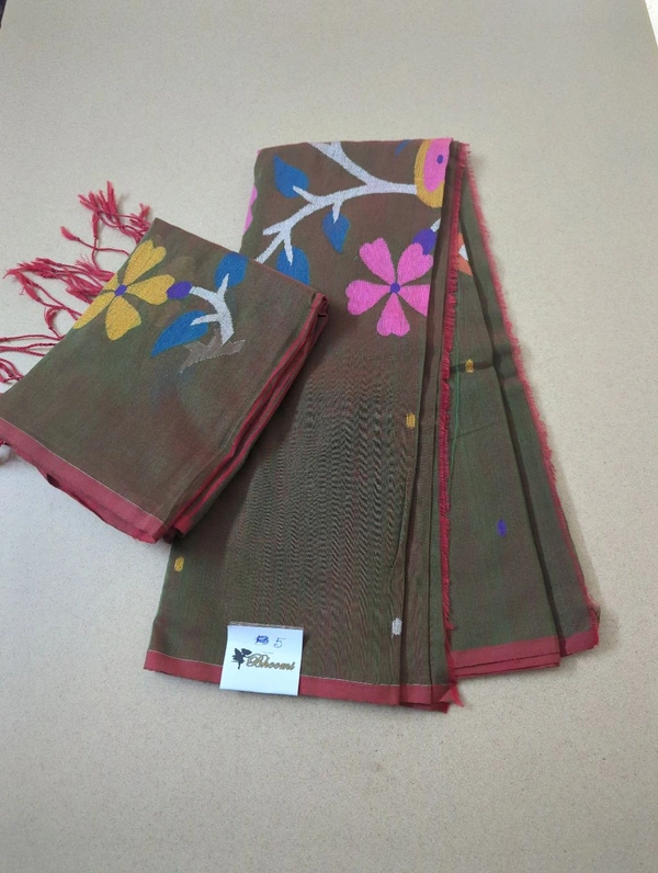 Pure Cotton Jamdhani Suit - Finlandia 5