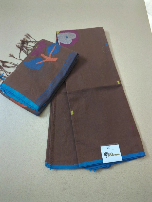 Pure Cotton Jamdhani Suit - Bourbon 10