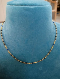 Black Cutting Flt Cz's With Real Manulu - Blue, VZ