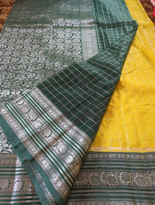 Raw Mango Checks - Yellow