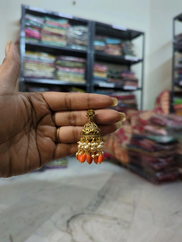 Coral With Swarovski Rani Haram 