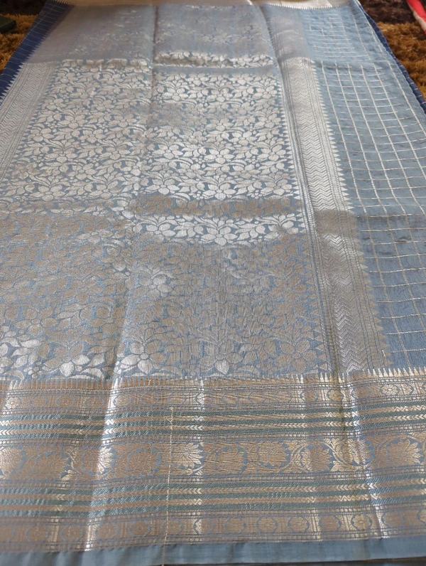 Raw Mango Checks - Blue