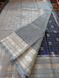 Raw Mango Checks - Blue