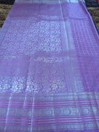 Raw Mango Checks - Pigment Indigo