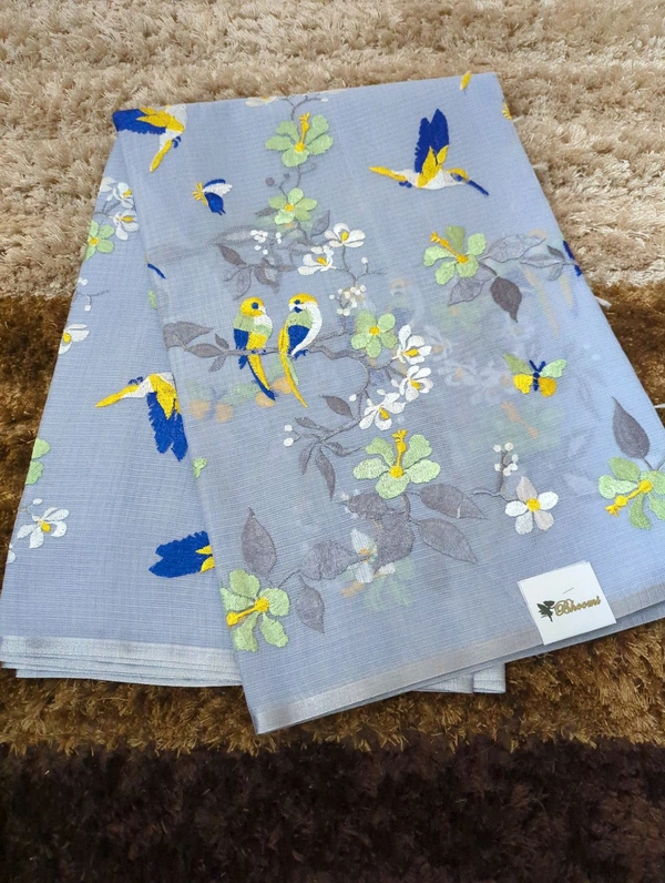Kota Embroidery  - Gray