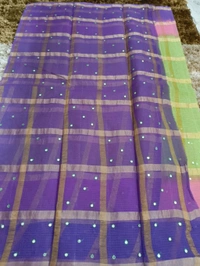 Pure Cotton Kota Weaving  - Green