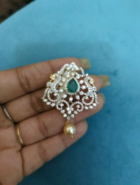 Diamond Copy Pendent  - Vz, green