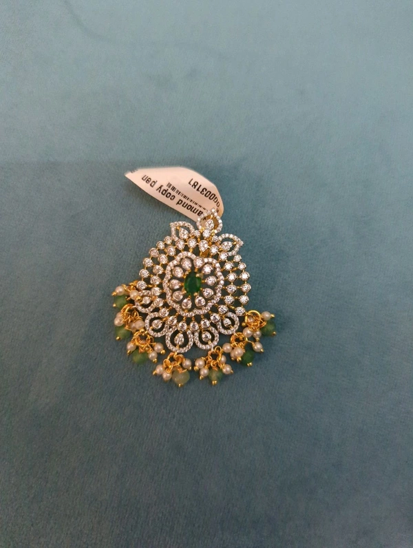 Diamond Copy Pendents  - Vz, green