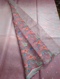 Silk Kota Mirror  - Turkish Rose