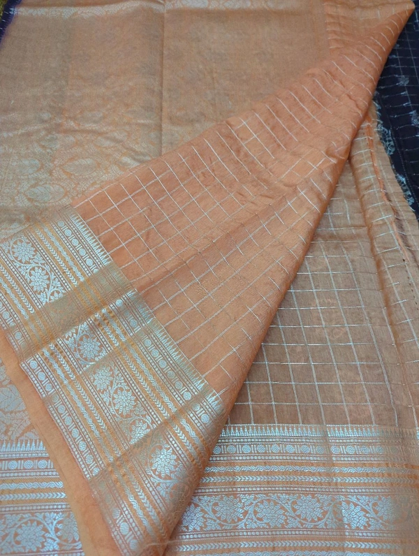Raw Mongo Checks - Sepia Black