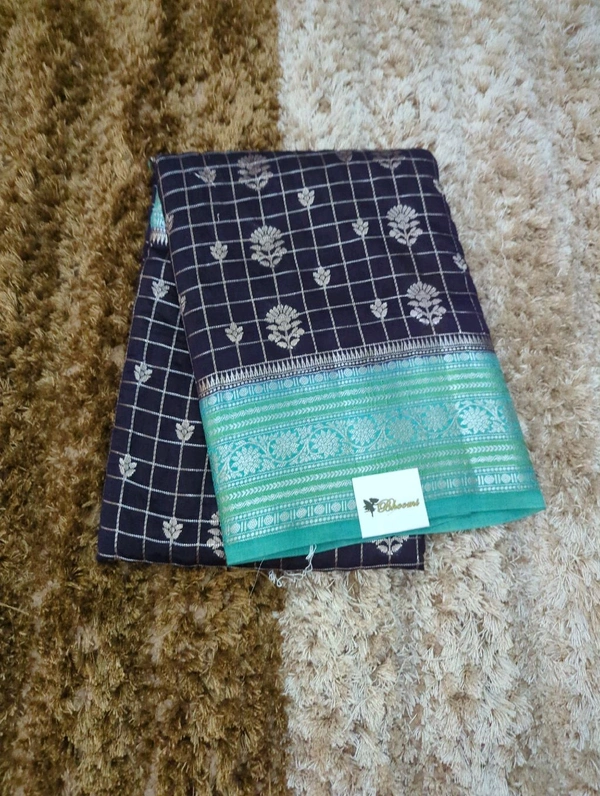 Raw Mongo Checks - Navy Blue
