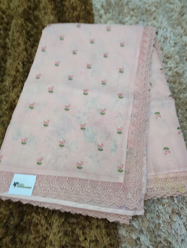 Designer Kota Embroidery  - Sundown