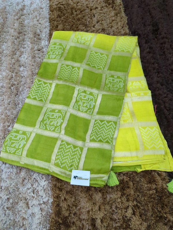 Dala Weaving Sares - Green