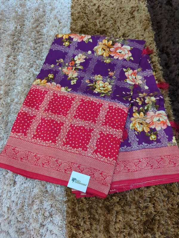 Dala Weaving Sares - Purple