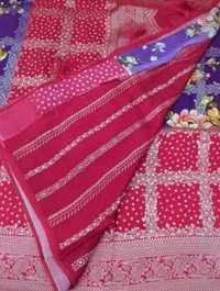 Dala Weaving Sares - Purple