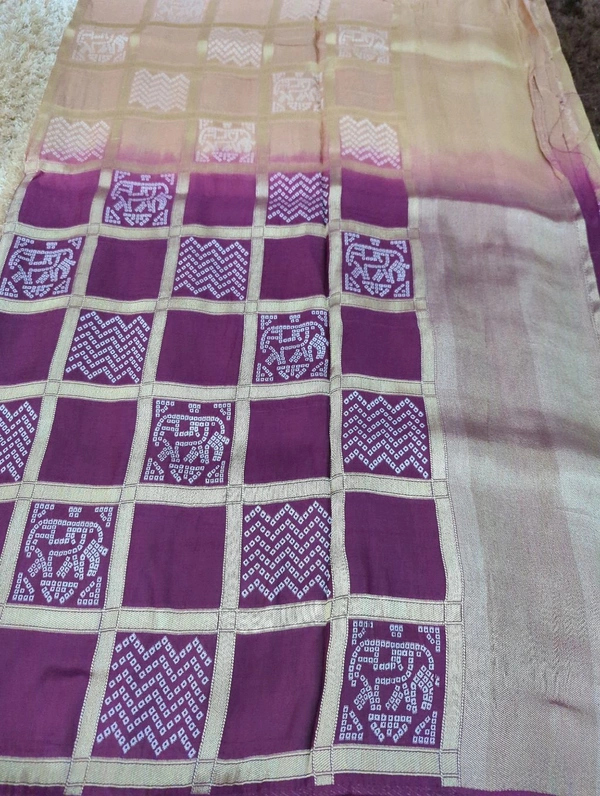Dala Weaving Sares - Purple
