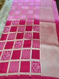 Dala Weaving Sares - pink