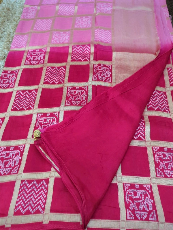 Dala Weaving Sares - pink