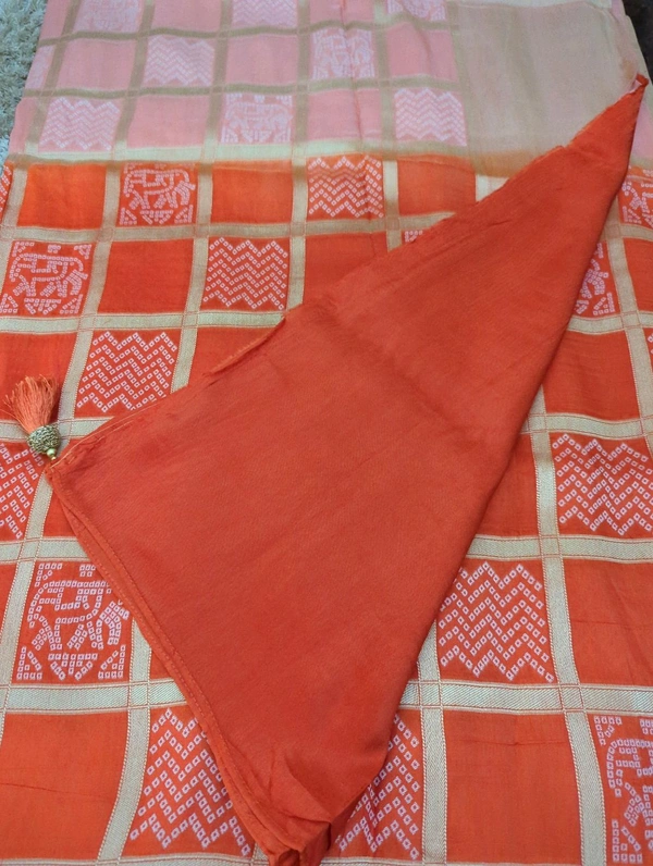 Dala Weaving Sares - orange
